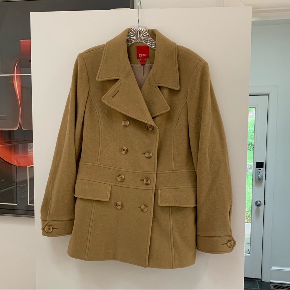 ESPRIT camel peacoat
